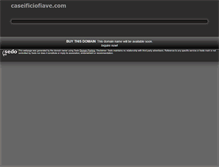 Tablet Screenshot of caseificiofiave.com